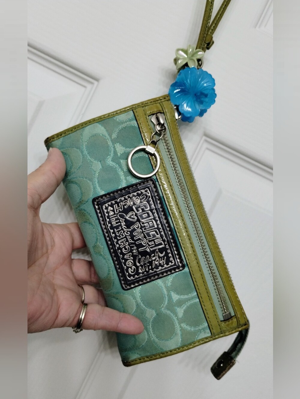 Coach Poppy Wallet/Wristlet Vintage Y2K